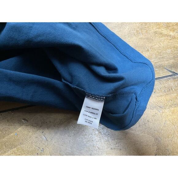 Torrid Top 2X One Shoulder Cut Out Foxy Teal Blue Plus Size Layering Tee Tank - Picture 8 of 9